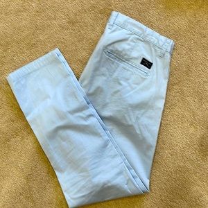 Lovely blue Mens khakis.
